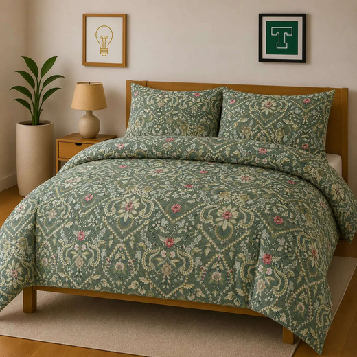 Cotton 3pc Bedsheet Set WF-482