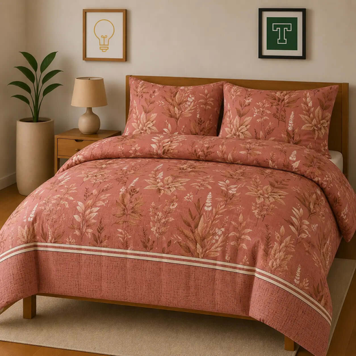 Cotton 3pc Bedsheet Set WF-476