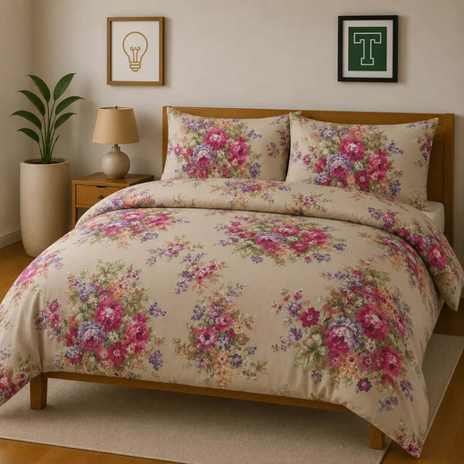 Cotton 3-Piece Bedding Set WF-495