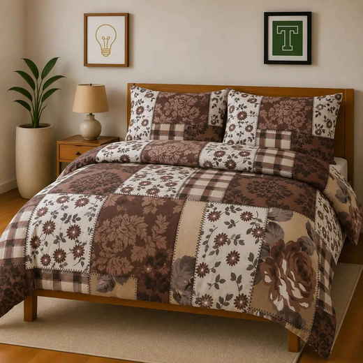 Cotton 3-Piece Bedding Set WF-493