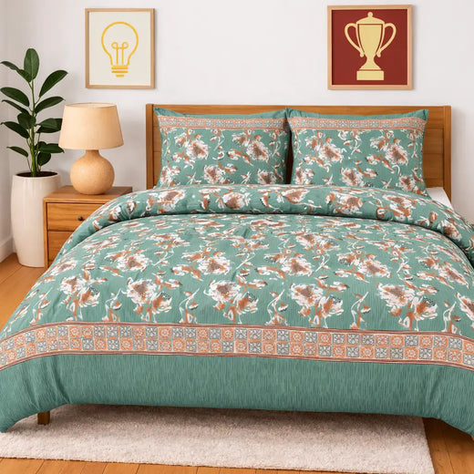 3pc Cotton Bedsheet Set WF-342