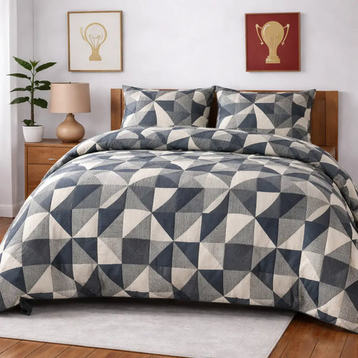 3pc Cotton Bedsheet Set WF-352