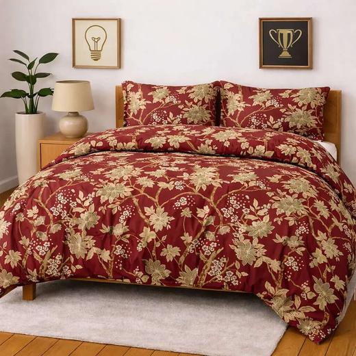 3pc Cotton Bedsheet Set WF-315