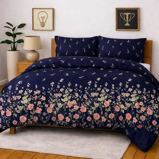 3pc Cotton Bedsheet Set WF-312