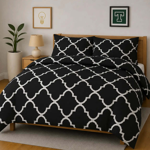 Pure Cotton 3pc Bedsheet Set WF-453