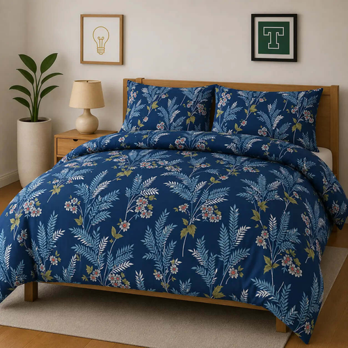 Pure Cotton 3pc Bedsheet Set WF-447