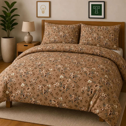 Cotton 3pc Bedsheet Set WF-435