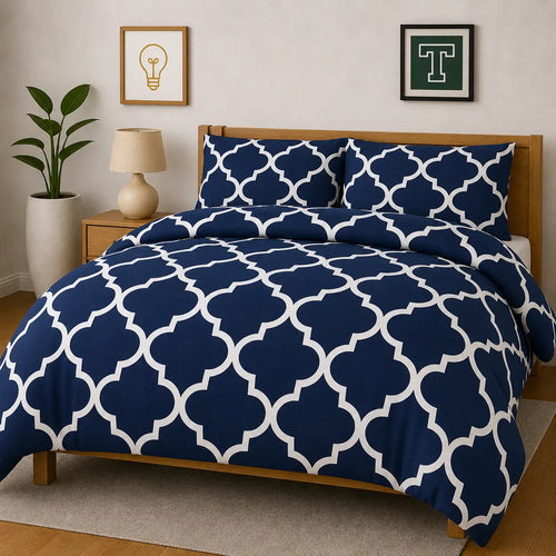Pure Cotton 3pc Bedsheet Set WF-391