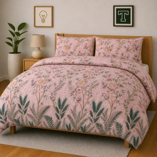 Pure Cotton 3pc Bedsheet Set WF-379