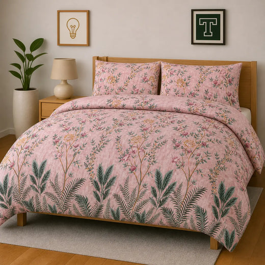 Pure Cotton 3pc Bedsheet Set WF-379