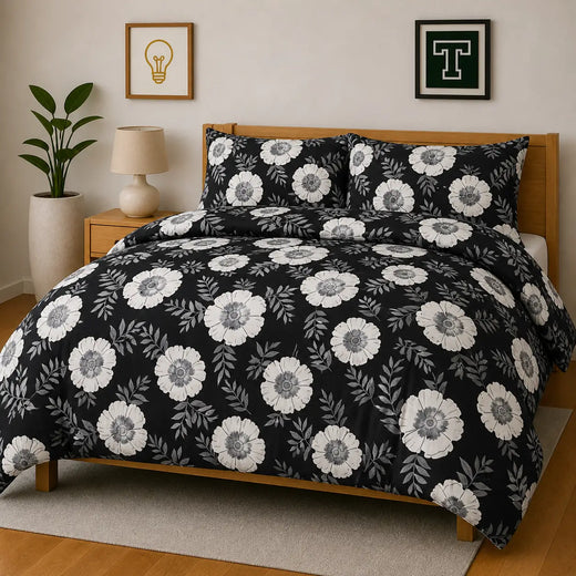 Pure Cotton 3pc Bedsheet Set WF-381