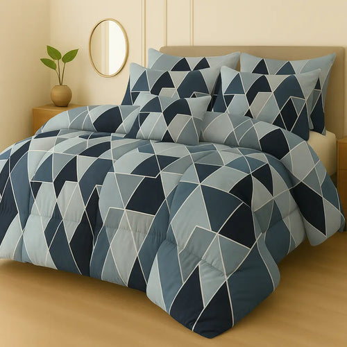 Winter Razai/Quilt 7pc Set Pure Cotton WR-2580