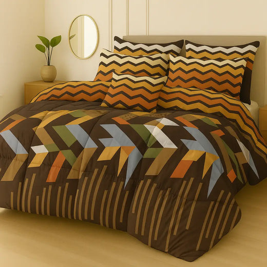 Winter Razai/Quilt 7pc Set Pure Cotton WR-2585