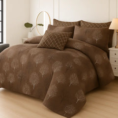 Bedding Set 7-Piece Cotton Comforter for Everyday Comfort.Hania Textile