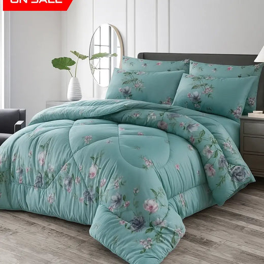 Salma Hassan Winter Quilt/Razai Set WR-2548 (Heavy polyester Filling)