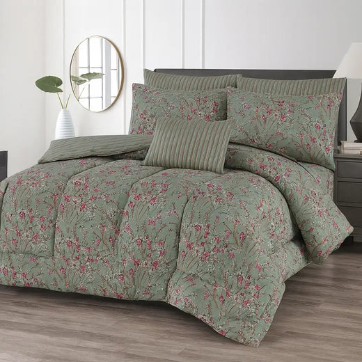 Winter Quilt/Razai Set WR-2542 (Heavy polyester Filling)