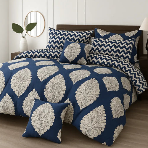 7pcs Winter Quilt/Razai Set WR-2539 (Heavy polyester Filling)