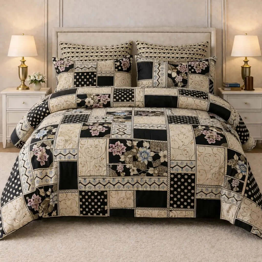 7 Pcs  Comforter Set Mh-860