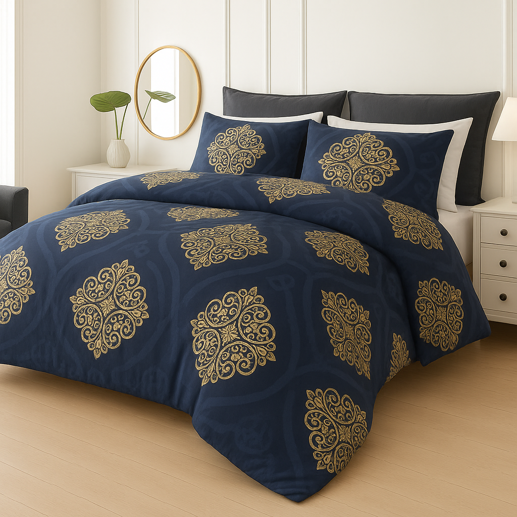 Pure Cotton 7pc Comforter Set S-57