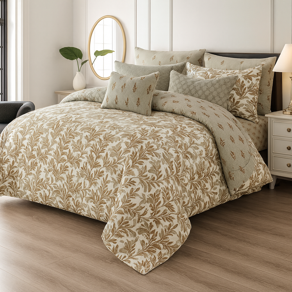 Cotton 7pc Comforter Set S-66