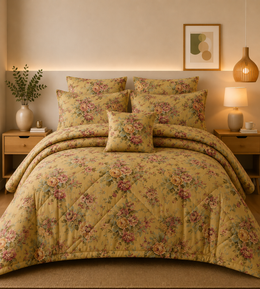 Mariam Noor 7 Pcs comforter Set SR - 916