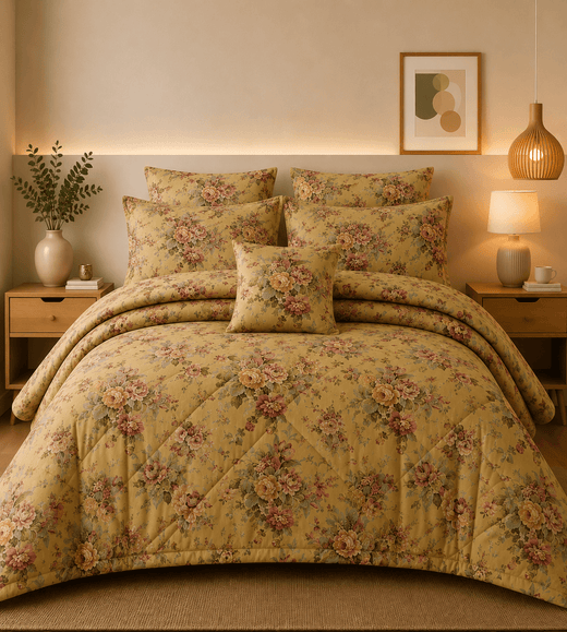 Mariam Noor 7 Pcs comforter Set SR - 916