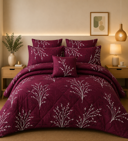 Cotton Summer Comforter Set S-07