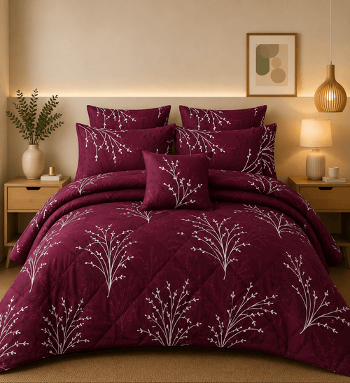 Cotton Summer Comforter Set S-07