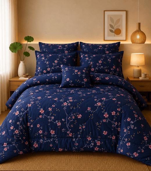 7 Pcs  Comforter Set Mh-850