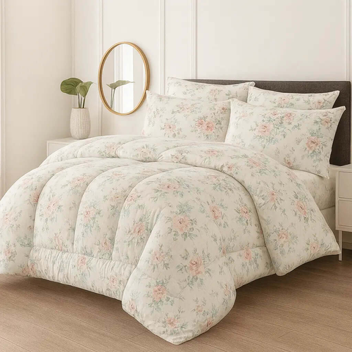 7 Pcs  Comforter Set Mh-811