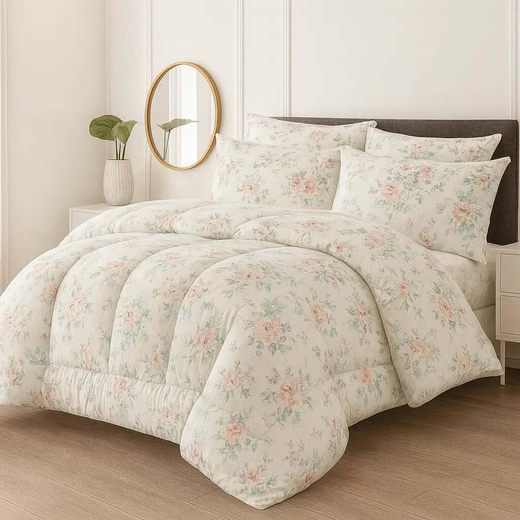 7 Pcs  Comforter Set Mh-811