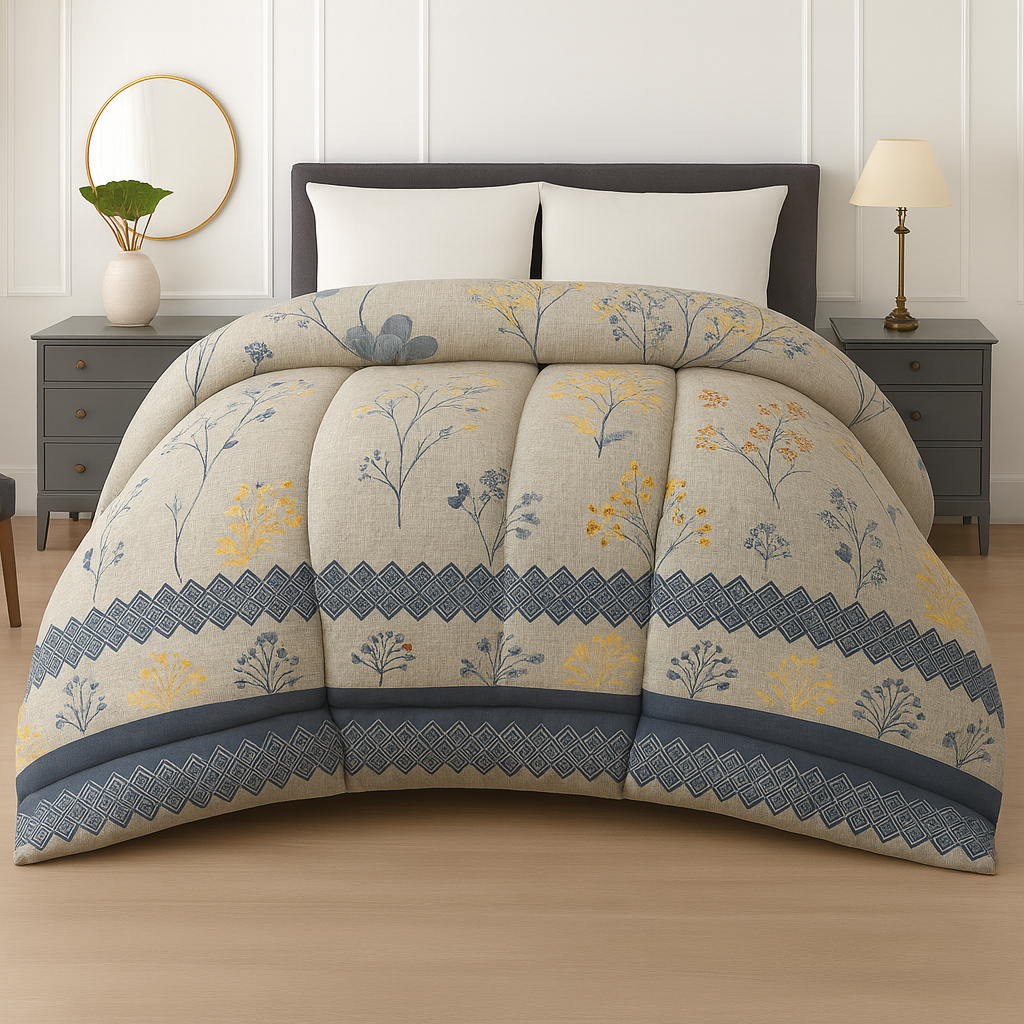 1pc Winter Heavy Polyester Filled Quilt/Razai WR-414