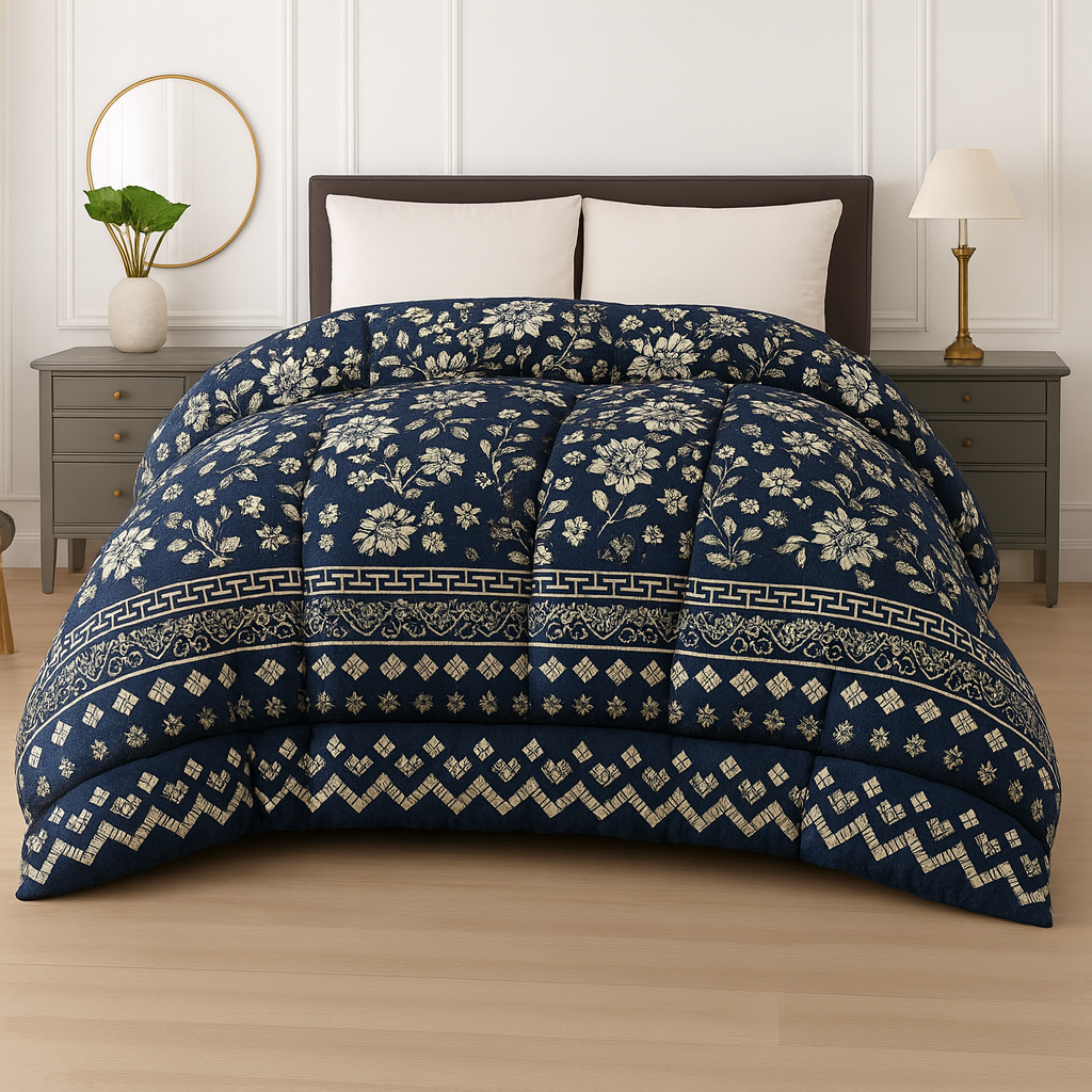 1pc Winter Heavy Polyester Filled Quilt/Razai WR-417