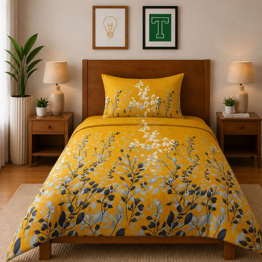 Single Bedsheet Pure Cotton D-739