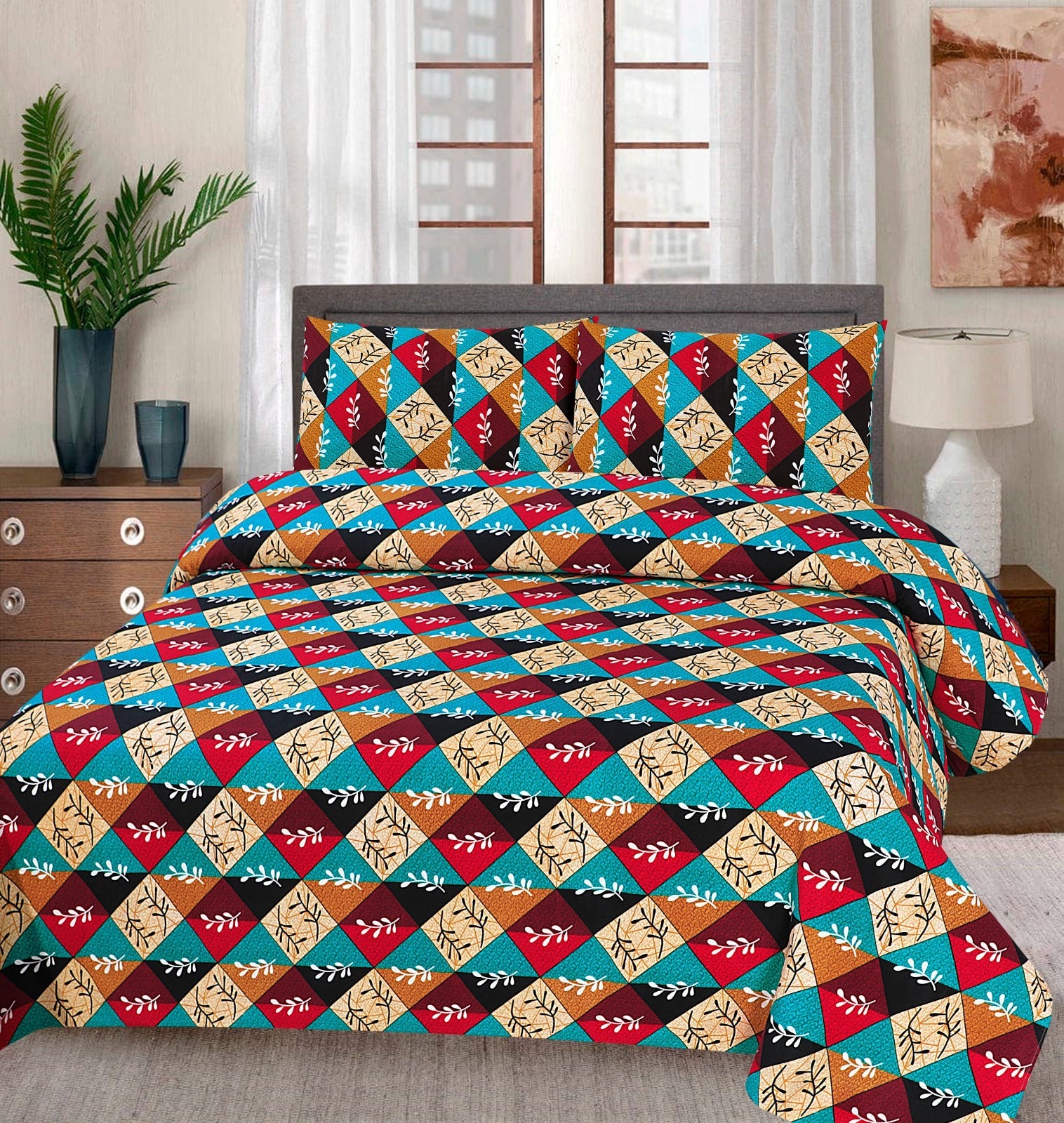 Summer Bedsheet Set Premium St04 Bed Sheets
