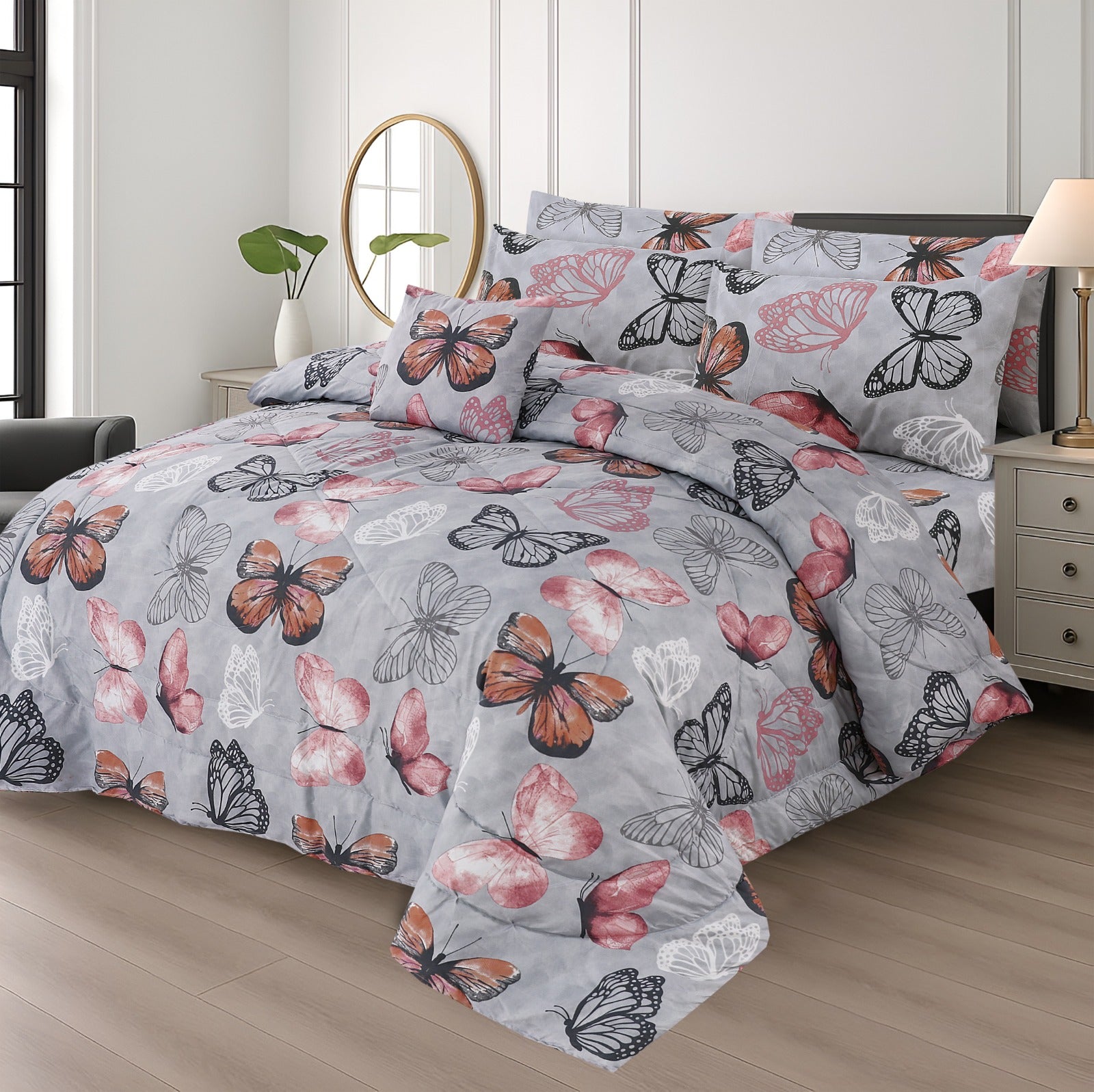 Cotton 7pc Comforter Set S-77