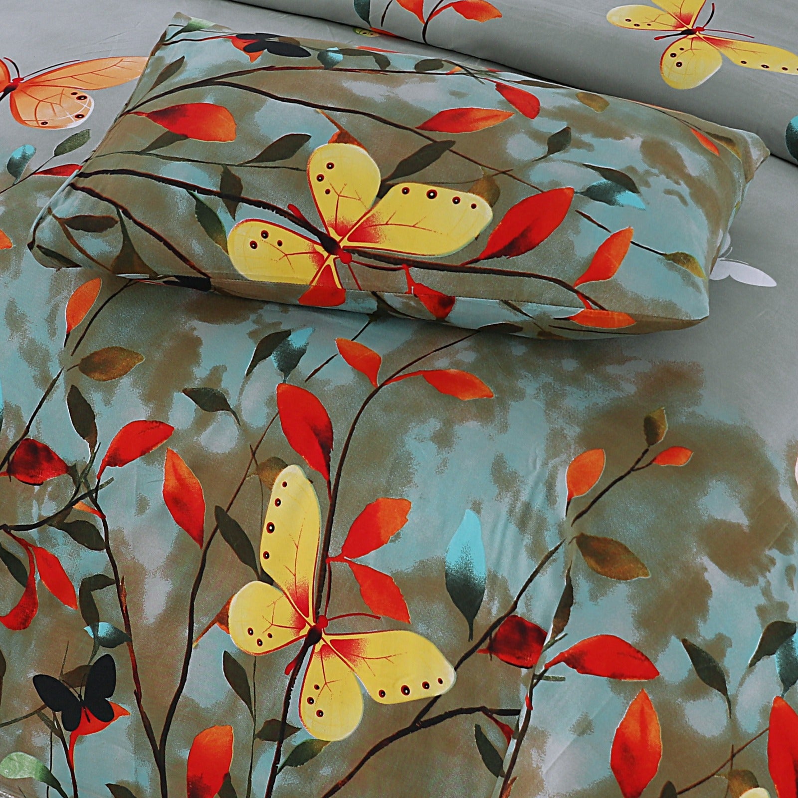 Pure Cotton 3pc Bedsheet Set  WF-123