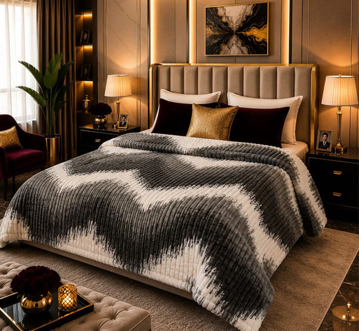 Microfiber Plush Blanket BL-34