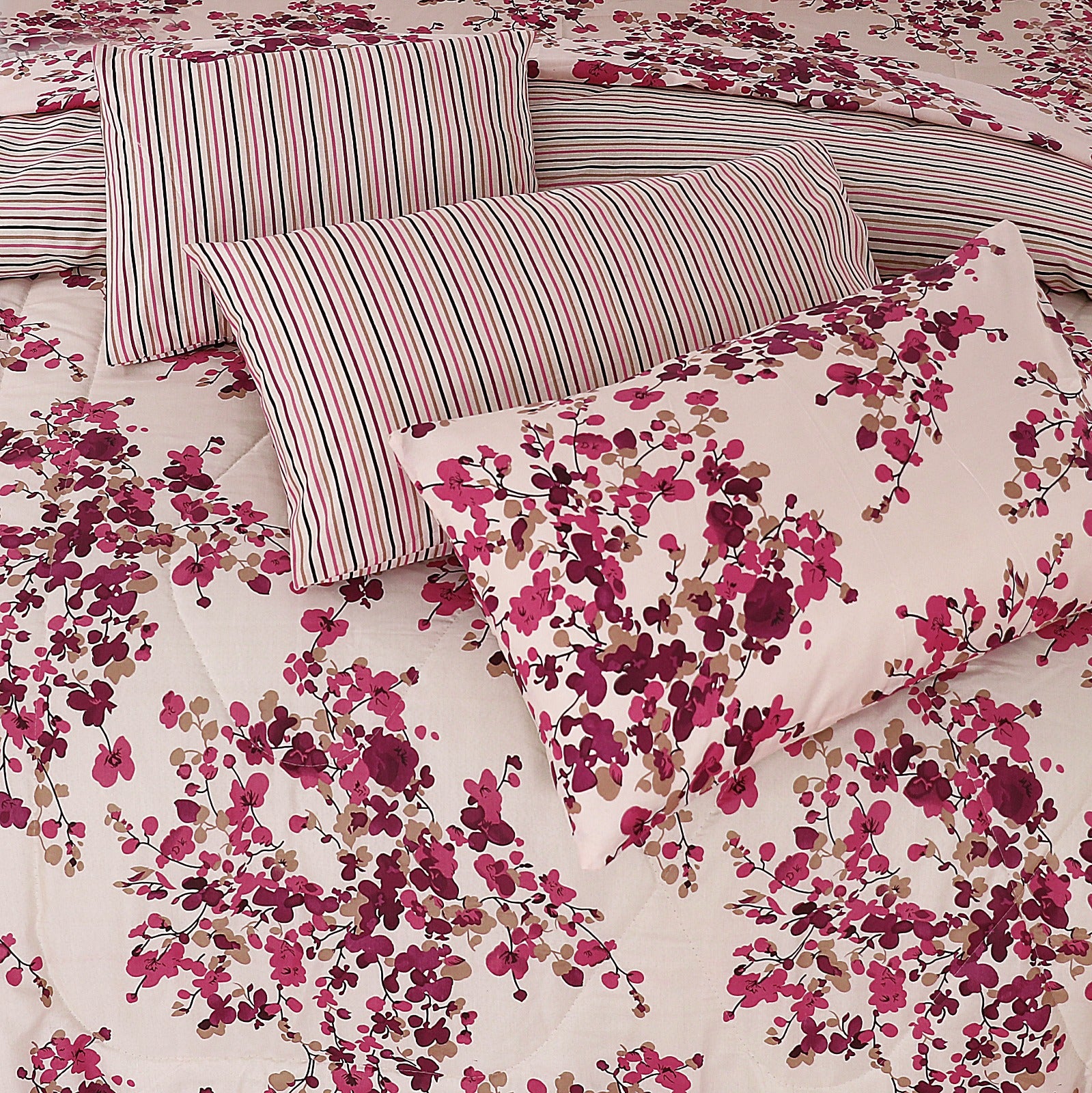 Cotton 7pc Comforter Set S-76