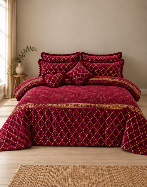 Mardian 5pc Fancy Plated Set 1910