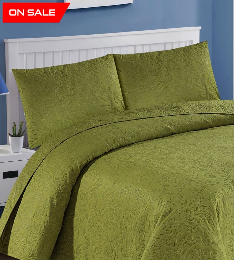 Bedspread Set 3 Pcs D - B11 Quilts & Comforters