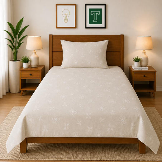 Single Bedsheet Pure Cotton D-720