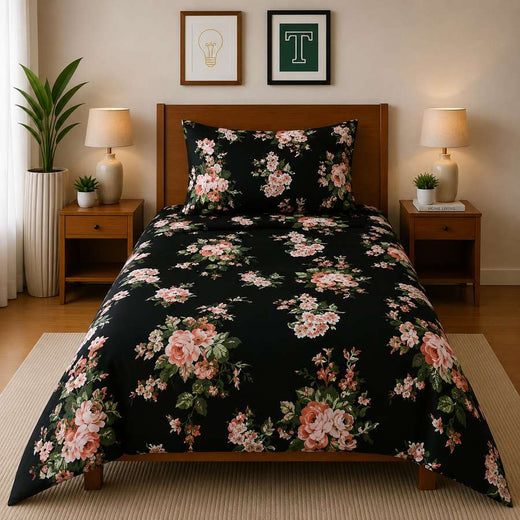 Single Bedsheet Pure Cotton D-725