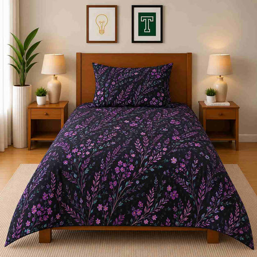Single Bedsheet Pure Cotton D-745