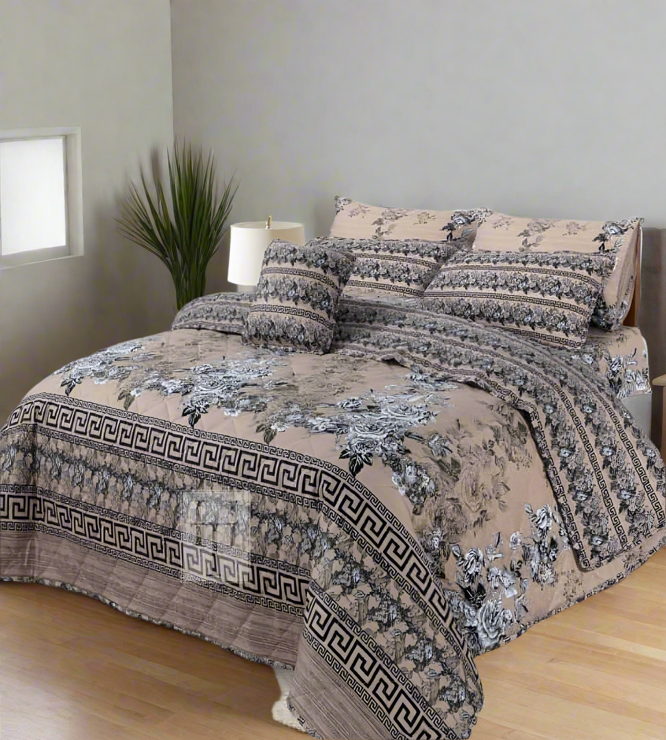 BlackSide Summer Comforter Set 7 Pcs D-816