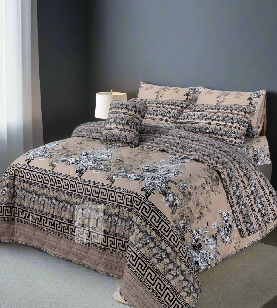 BlackSide Summer Comforter Set 7 Pcs D-816