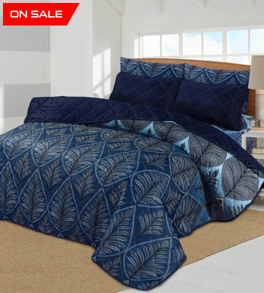 Blue Pan - Summer Comforter Set 7Pcs Quilts & Comforters