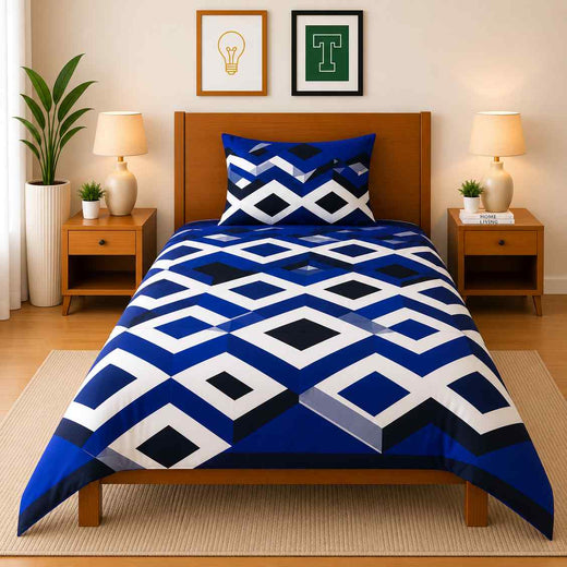 Single Bedsheet Pure Cotton D-705