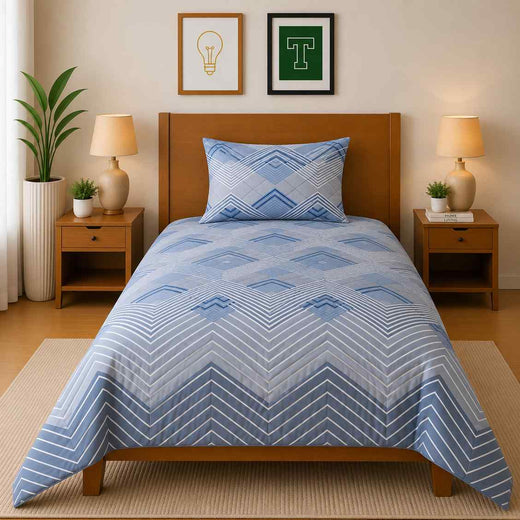 Single Bedsheet Pure Cotton D-704
