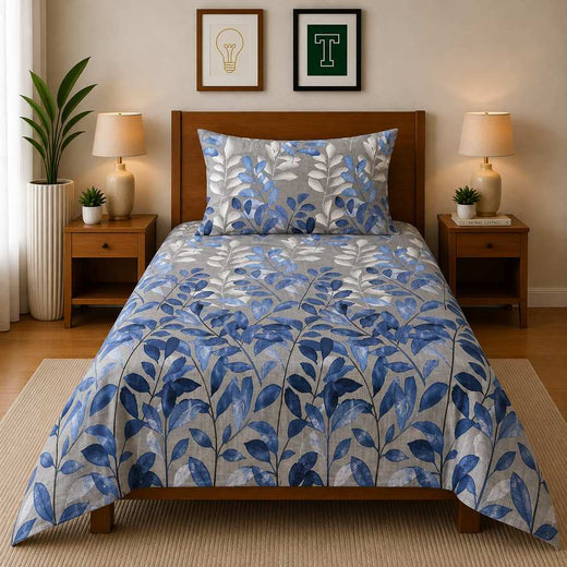 Single Bedsheet Pure Cotton D-726